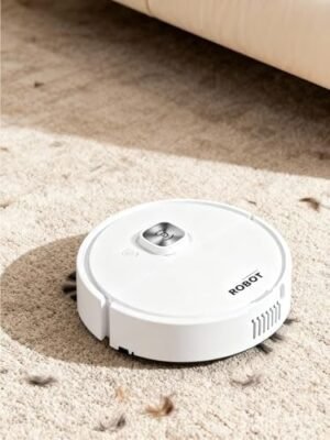 41wSrbrSz1L._AC_ Mini Robot Aspirador Silencioso para Suelos Duros