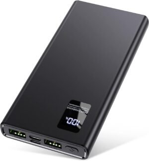 Power Bank 24000mAh Carga Rapida 22.5W USB-C