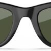 519AK1hEtmL._AC_SL1500_ Ray-Ban RW4006 Wayfarer - Gafas de Sol Unisex Negro/Verde G-Classic