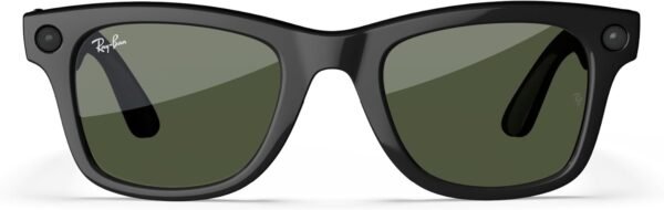 519AK1hEtmL._AC_SL1500_ Ray-Ban RW4006 Wayfarer - Gafas de Sol Unisex Negro/Verde G-Classic