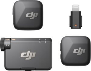 DJI Mic Mini (2 Transmisores + 1 Receptor) - Microfono Inalambrico Ultraligero