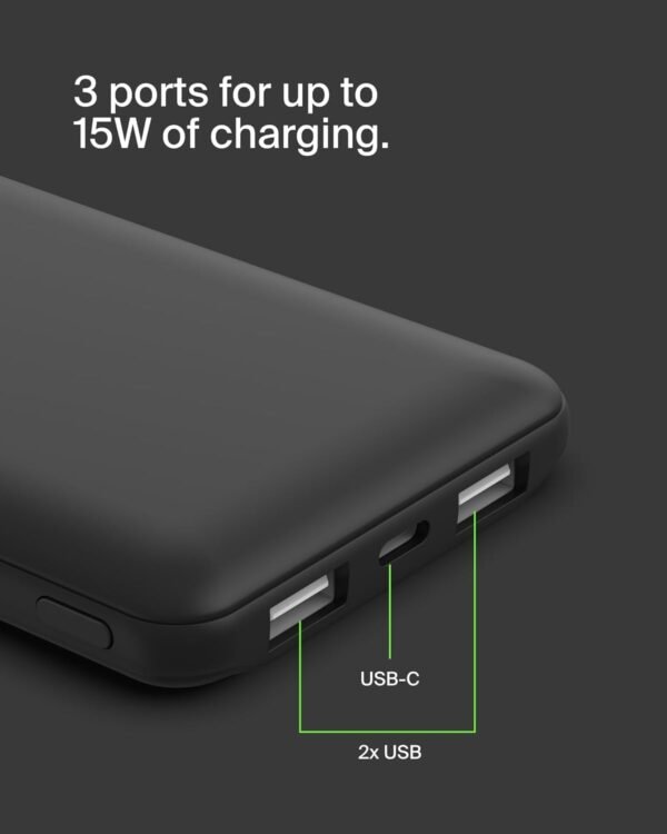51T02lmk25L._AC_SL1500_ Belkin Power Bank 10000mAh USB-C 15W