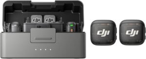 DJI Mic 3 (4 TX + 1 RX + Estuche de Carga) - Microfonos Inalambricos para Grupo