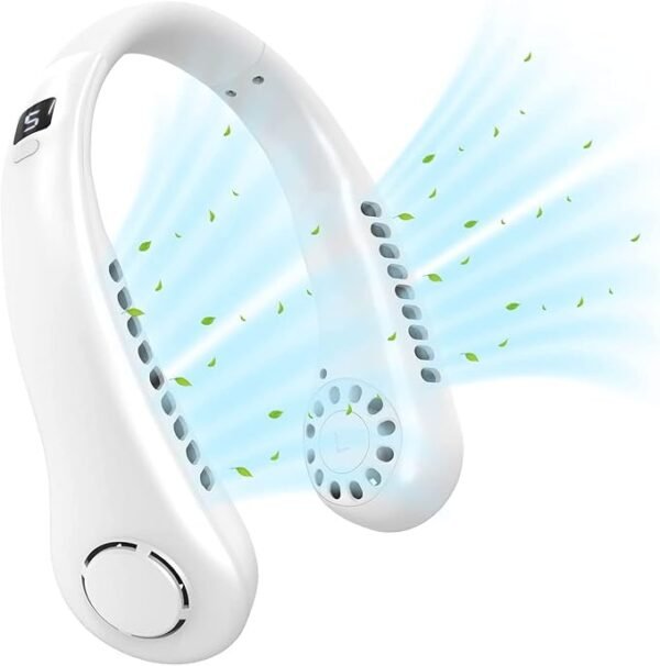 51kyBgPOPNL._AC_SX679_ Ventilador de Cuello sin Aspas, USB Recargable, 360°