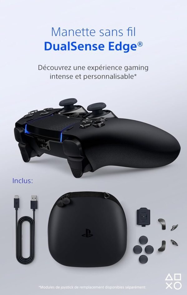 611QmsrYOdL._AC_SL1500_ Mando Inalambrico PlayStation 5 DualSense Edge - Midnight Black