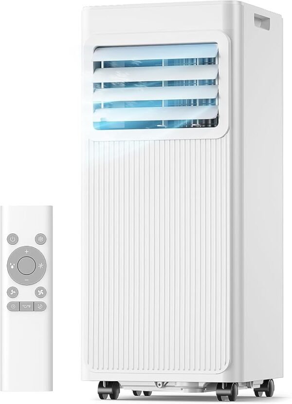 611knjcgnFL._AC_SX679_-1 Aire Acondicionado Portátil 7000 BTU, 4 en 1, Temporizador 24H