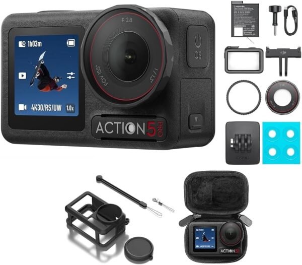 DJI Osmo Action 5 Pro Combo - Camara de Accion Sumergible 4K/120fps
