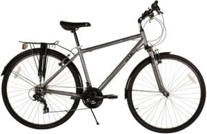 Bounty Bicicleta Híbrida Ligera, 18 Velocidades Shimano