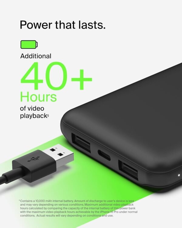 61EabdCccZL._AC_SL1500_ Belkin Power Bank 10000mAh USB-C 15W