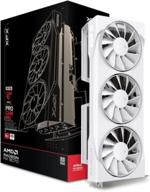 XFX Radeon RX 9070 OC White Triple Fan 16GB - Tarjeta Grafica RDNA 4
