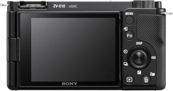 Sony ZV-E10K - Camara Mirrorless de Vlogging con Objetivo 16-50mm