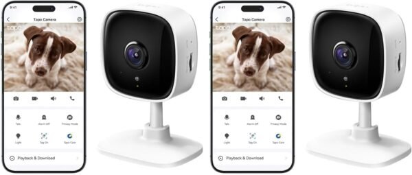 61d-QnhtmuL._AC_SL1500_ Tapo C110 - Camara IP WiFi Interior 3MP con Vision Nocturna