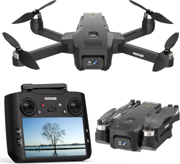 Drone GPS con Camara 1080P, Motor Brushless, Follow Me y Bateria Modular