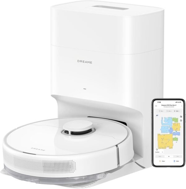 61it8j5dFCL._AC_SL1500_ Dreame D10 Plus Gen 2 Robot Aspirador y Fregasuelos con Autovaciado 6000Pa