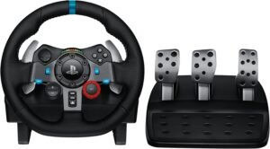 Logitech G G29 Volante de Carreras y Pedales con Force Feedback - PS5/PS4/PC