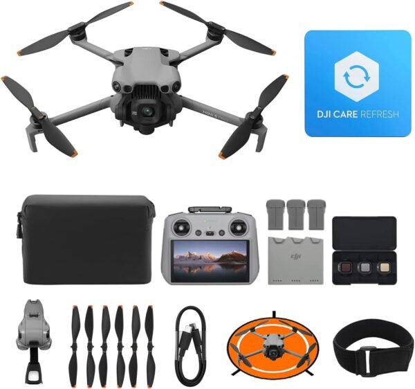 DJI Mini 5 Pro Fly More RC2 Plus Pack - Dron 4K con Base de Aterrizaje