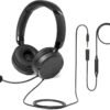 61o764ZqpL._AC_SL1500_ Amazon Basics Auriculares con Cable y Microfono Ajustable - Negro