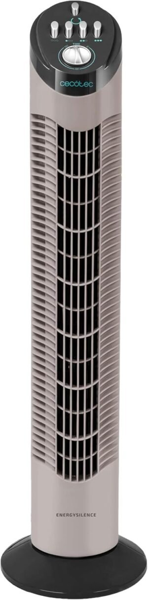 Cecotec EnergySilence 790 Skyline Ventilador de Torre 50W, Motor de Cobre, 76cm