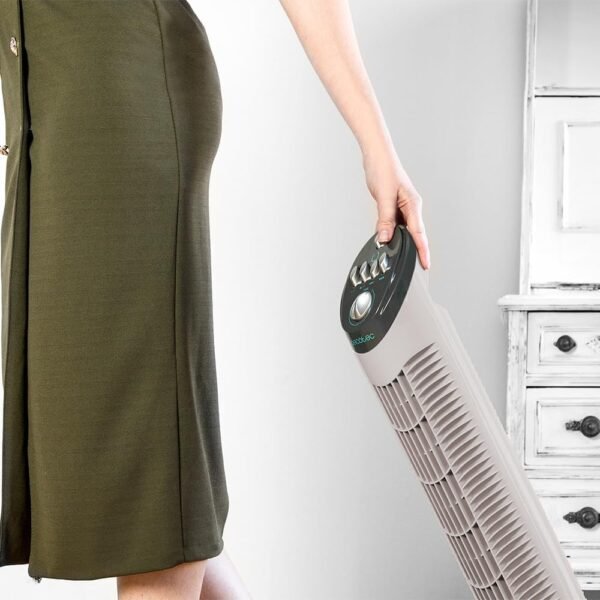 61p8RkRI4JL._AC_SL1000_.jpg Cecotec EnergySilence 790 Skyline Ventilador de Torre 50W, Motor de Cobre, 76cm