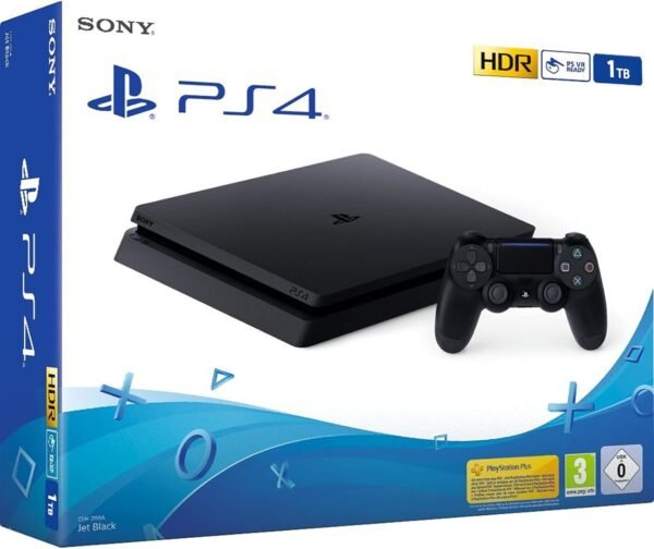 PlayStation 4 (PS4) Consola Slim 1TB - Negra