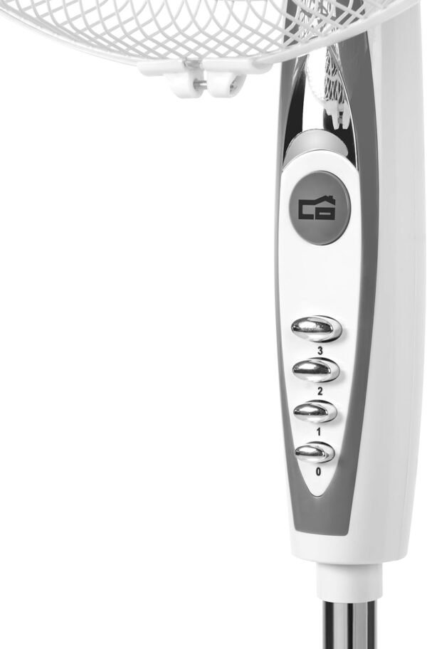 61pZ0r28zL._AC_SL1500_.jpg Orbegozo SF 0147 Ventilador de Pie 50W, Oscilante, Blanco