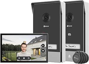 EZVIZ HP7 Kit 2 Entradas – Videoportero WiFi 7″