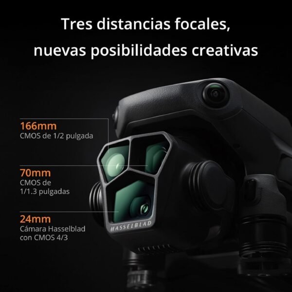 DJI Mavic 3 Pro Cinema (DJI RC Pro) - Dron Profesional Triple Camara Hasselblad