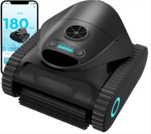 BRINBO C1 Robot Limpiafondos de Piscina y Paredes 2026 - Negro