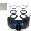 Kit de Lentes Anti-Luz Azul para Meta Quest 3 con Pano Antivaho