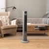Cecotec Ventilador de Torre EnergySilence 800 Skyline Smart 36", 60W, Pantalla LED, Mando
