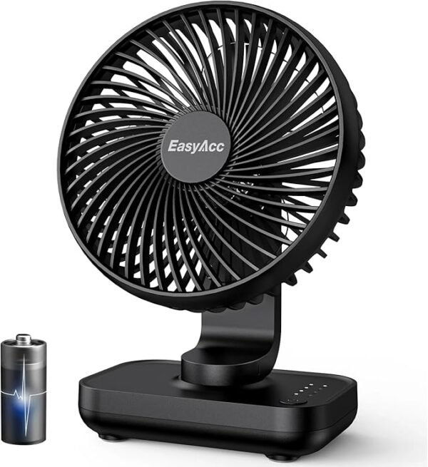 71IdgCgNJ4L._AC_SX679_ EasyAcc – Ventilador de Mesa USB 4000mAh, 4 Velocidades