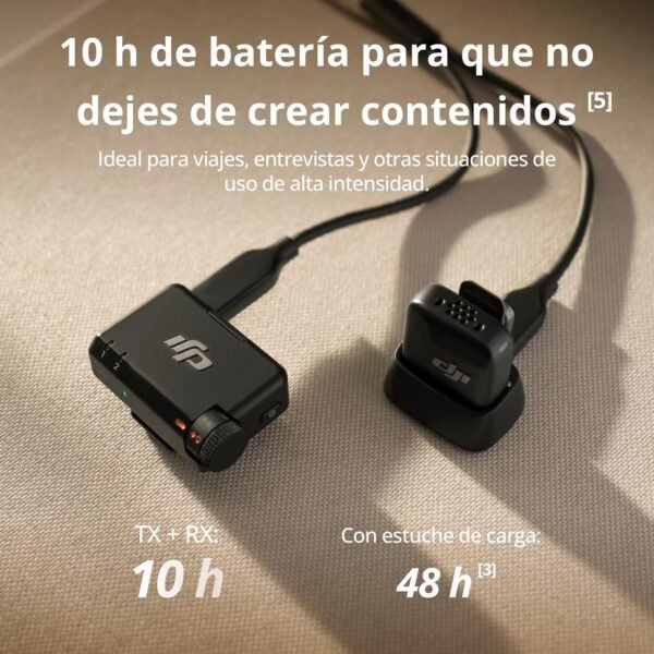 71LXEF0pUAL._AC_SL1500_ DJI Mic Mini (2 Transmisores + 1 Receptor) - Microfono Inalambrico Ultraligero