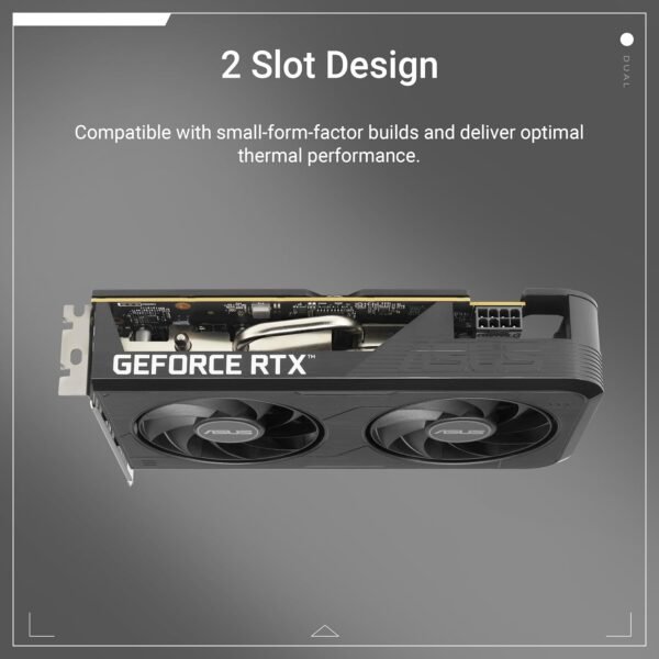 ASUS Dual GeForce RTX 5050 8GB OC Edition - Tarjeta Grafica Compacta