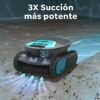 71M6cNSO0gL._AC_SL1500_ Pleco Pro Robot Limpiafondos de Piscina y Paredes 2026 - 210 min, 3 Motores