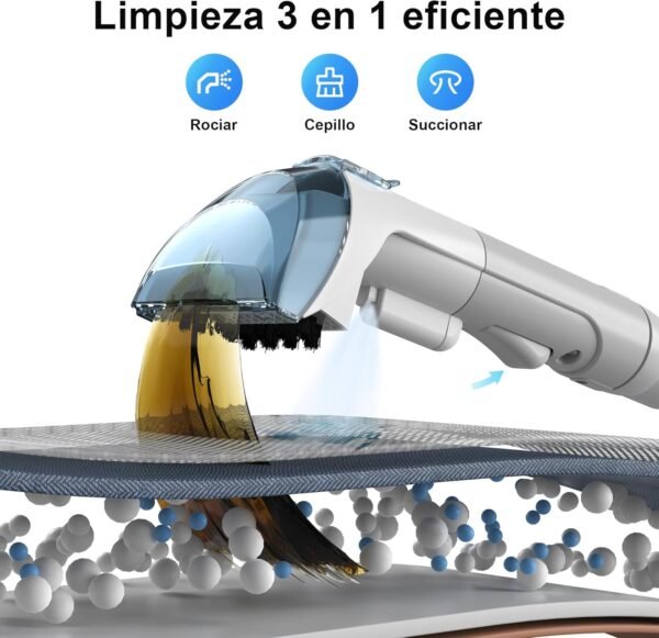 71OLbb2r-fL._AC_SL1500_ Rivenara Limpiador de Tapiceria con Agua 450W, Doble Deposito