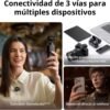 DJI Mic 3 (4 TX + 1 RX + Estuche de Carga) - Microfonos Inalambricos para Grupo