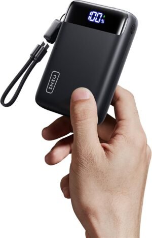 INIU Power Bank 20000mAh Compacto Carga Rapida 22.5W