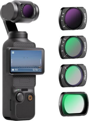 NEEWER Kit de Filtros ND Magneticos Variables para DJI Osmo Pocket 3/4