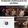 DJI Mic 3 (4 TX + 1 RX + Estuche de Carga) - Microfonos Inalambricos para Grupo