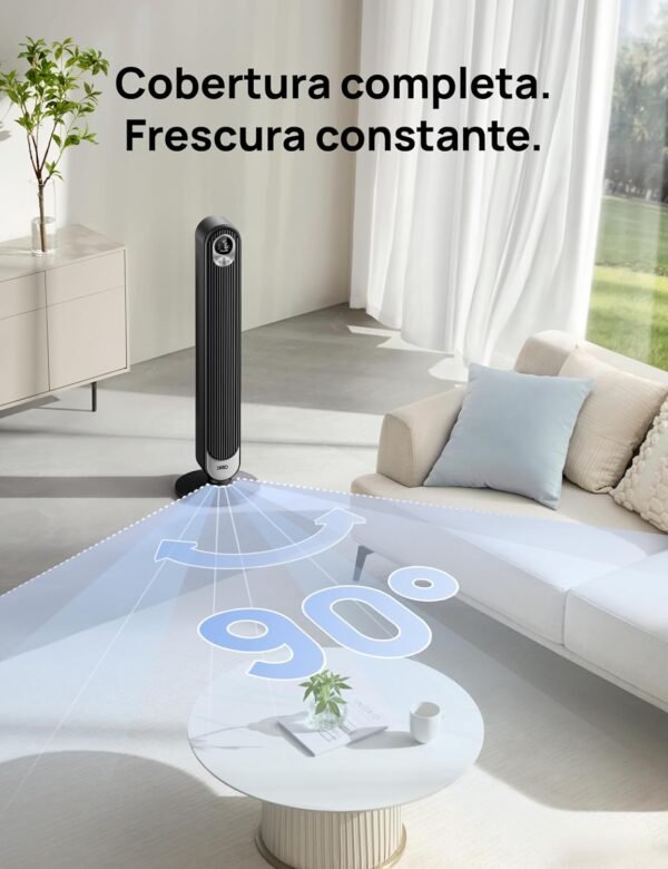 71pVak3NAEL._AC_SL1500_.jpg Dreo Cruiser Pro T1 - Ventilador de Torre sin Aspas 106cm, 9 Velocidades, 28dB