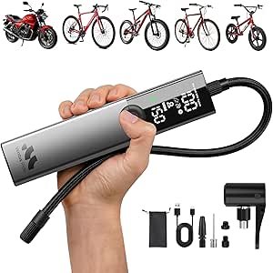 Woowind Ventus Ride – Inflador Eléctrico de Bicicleta 150 PSI