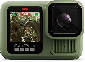 GoPro HERO13 Black – Cámara de Acción 5.3K60, Verde Bosque