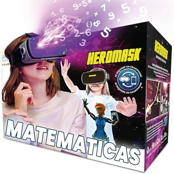 Heromask – Gafas VR Infantiles + Juegos de Matemáticas