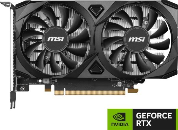 MSI GeForce RTX 3050 Ventus 2X E 6G OC - Tarjeta Grafica GDDR6