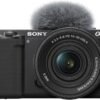 Sony ZV-E10K - Camara Mirrorless de Vlogging con Objetivo 16-50mm