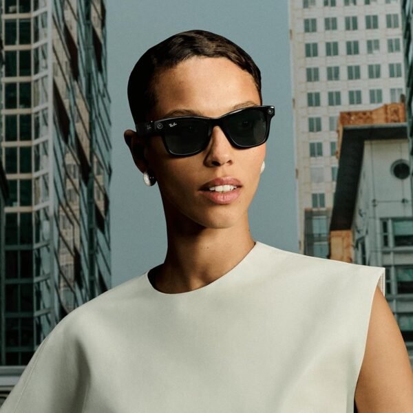 Ray-Ban Meta (Gen 2) Wayfarer Grande - Gafas IA Negro Mate