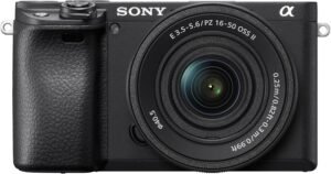 Sony Alpha 6400 + Objetivo 16-50mm - Camara Mirrorless para Creadores de Contenido