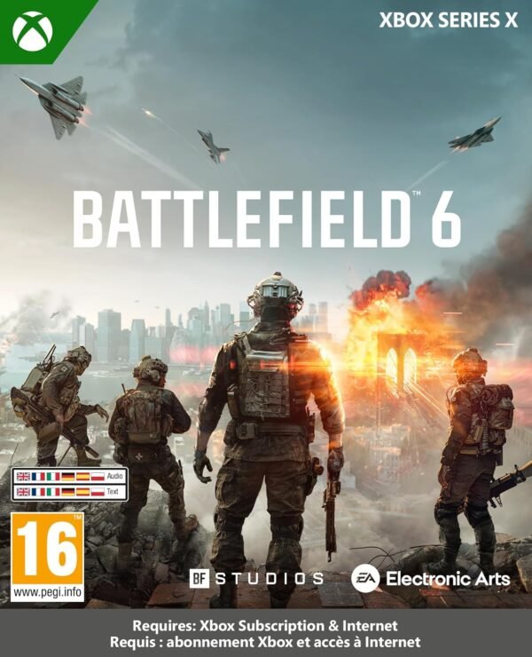 Battlefield 6 Edicion Estandar - Xbox Series X (Disco, Castellano)