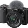 Sony ZV-E10K - Camara Mirrorless de Vlogging con Objetivo 16-50mm