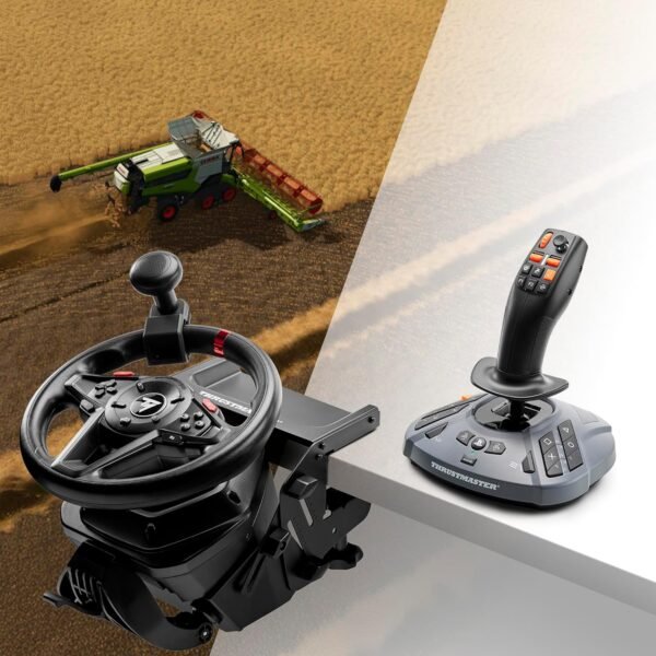 81u8l0tZBLL._AC_SL1500_ Thrustmaster T128 SimTask Farming Pack - Volante y Joystick para Simulacion Agricola PS5/PC
